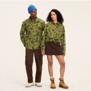 Woolrich x Target Toile Print Flannel Button-Down Shirt